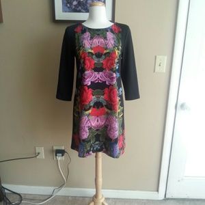 Print Shift Dress