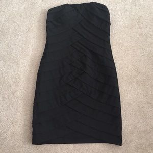 Black cocktail dress