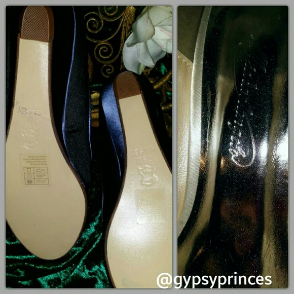 MICHANGELO MIDNIGHT BLUE FLATS - Picture 3 of 4