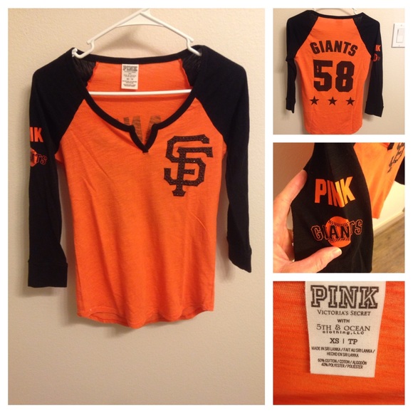Victories Secret Pink San Francisco Giants shirt
