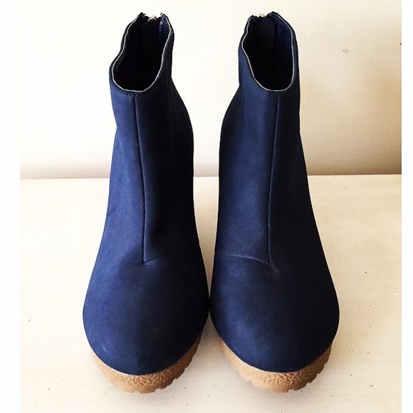 H&M Shoes - H&M Navy Wedges