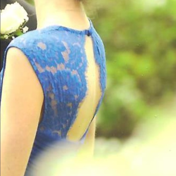 Open back prom dress