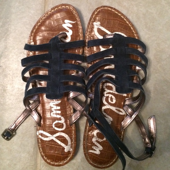 Sam Edelman Navy Sandals