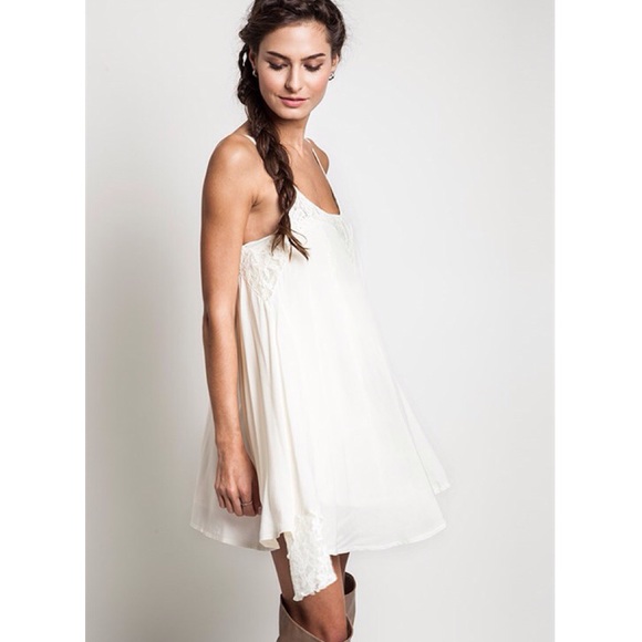 "The Slip" Lace Babydoll Dress - Picture 2 of 4