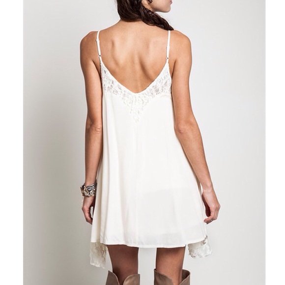 "The Slip" Lace Babydoll Dress - Picture 3 of 4