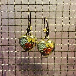Brighton heart earrings