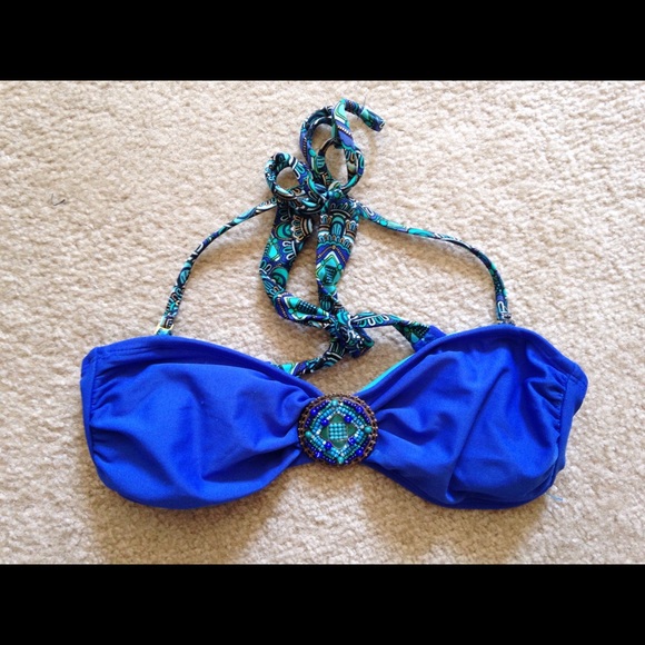 Super cute bohemian bandeau bikini top