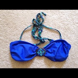Super cute bohemian bandeau bikini top