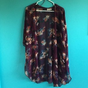 Cotton Candy Los Angeles purple kimono