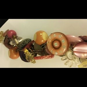 One of a kind antique button bracelet.