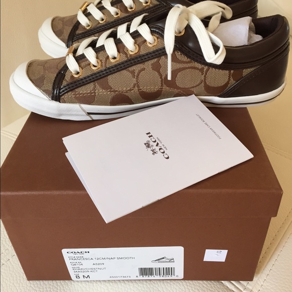 coach francesca sneaker