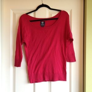 Magenta Slim Fit Sweater