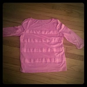 Loft soft dusty rose pink top