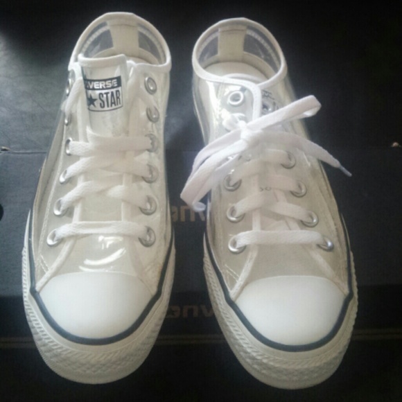 ❌SOLD❌Clear converse - Picture 2 of 4