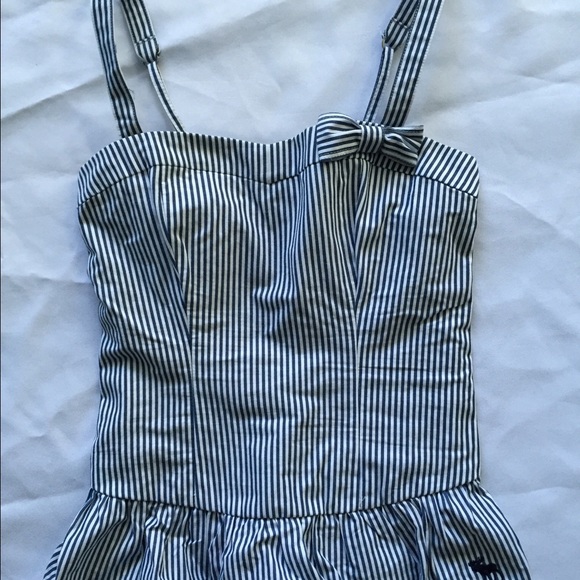 Abercrombie & Fitch Striped Print Layered Tank - Picture 1 of 4