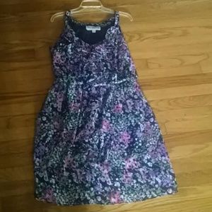 Flattering floral dress