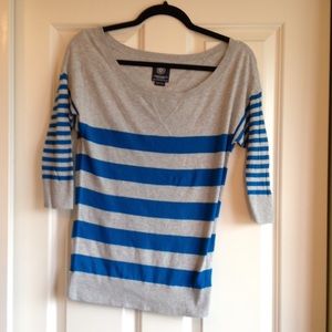 Stripped Slim Fit Sweater