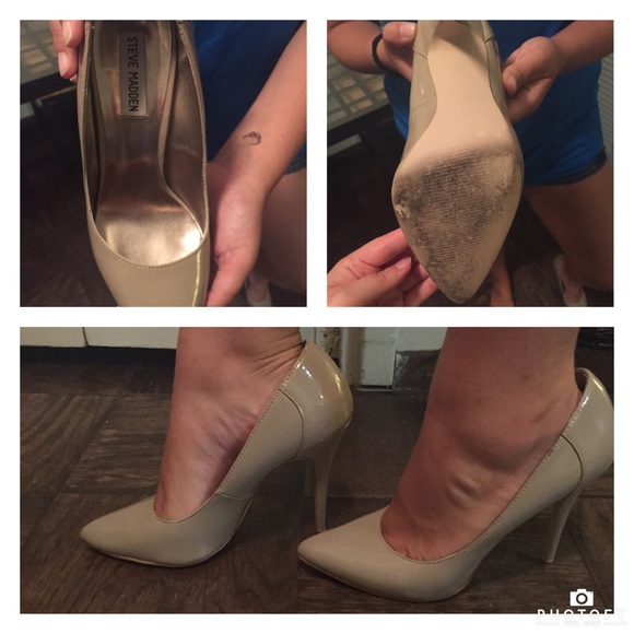 🎉Sale- Nude Steve Madden Heels