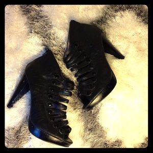 Torrid Peeptoe strapy bootie