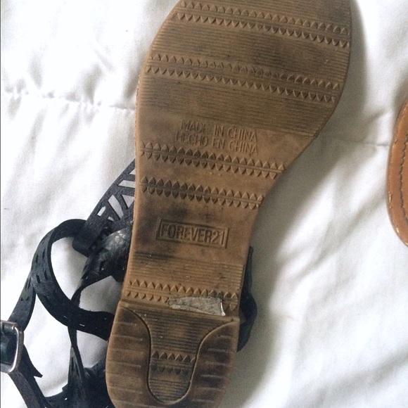 -Reserved- laser-cut geometric sandals - Picture 4 of 4