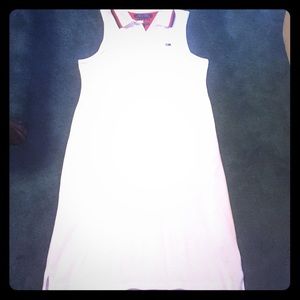 White short sleeve dress