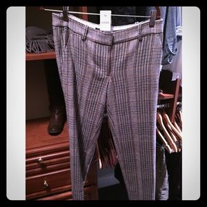 J. Crew Skimmer in Glen Plaid Wool