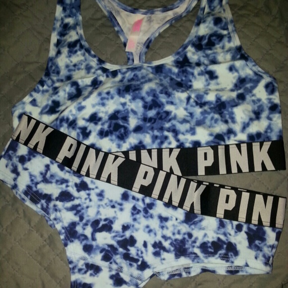 PINK Victoria's Secret Other - Ocean tye dye Sports bra + Panty * PINK