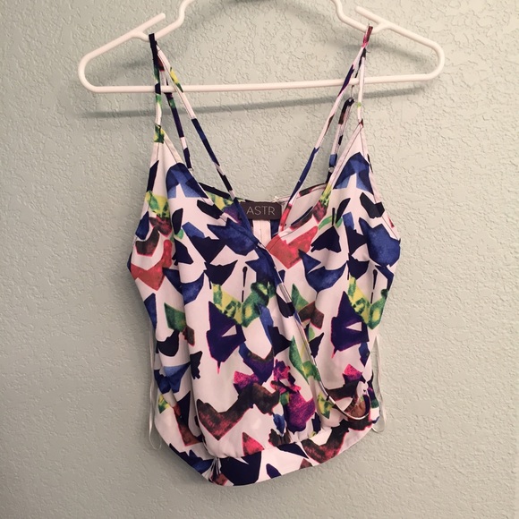 ASTR multi-color crop tank.
