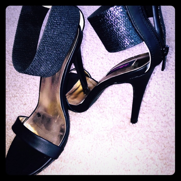 Black heels