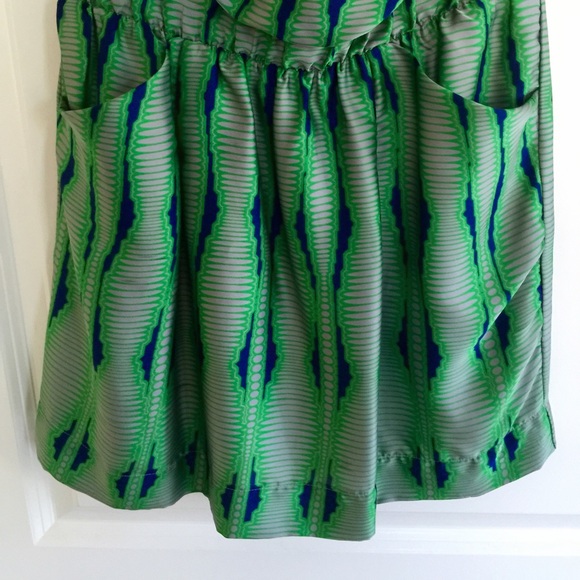 Nordstrom Strapless Silk Dress. - Picture 3 of 4