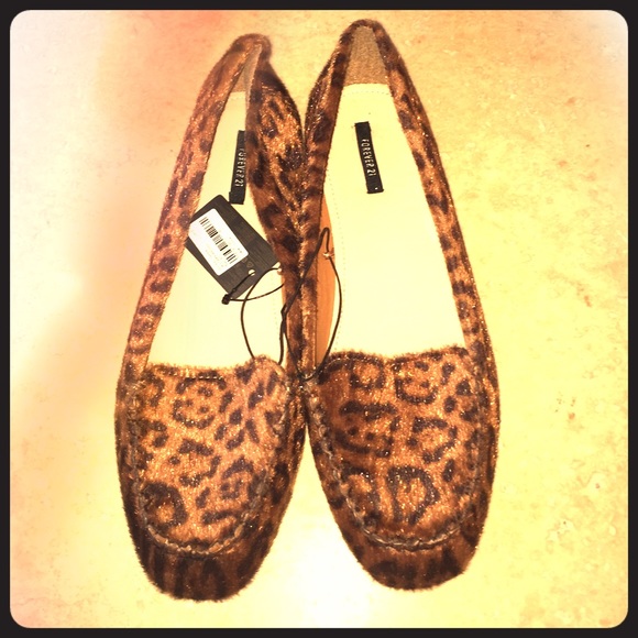 Leopard loafers - NWT