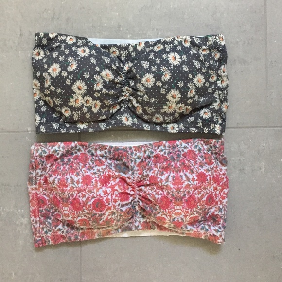 Bundle: 2 Urban Outfitters padded bandeaus