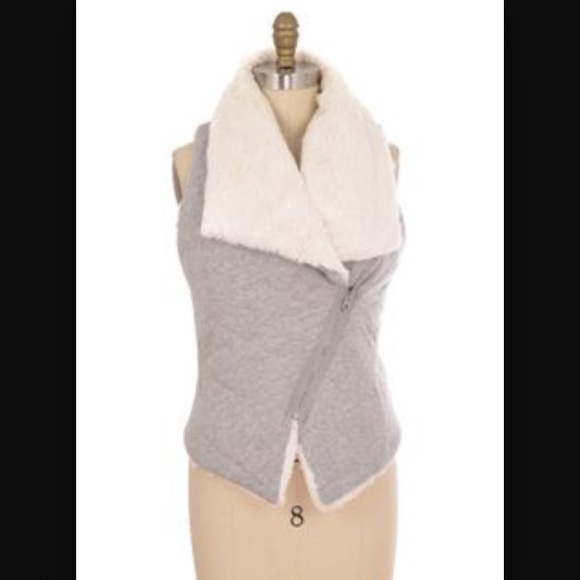 Armani Exchange (AX) REVERSIBLE fur vest