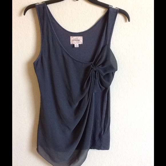 Anthropologie Heather Gray Top - Picture 1 of 1