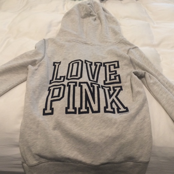 Victoria's Secret Pink hoodie in Grey