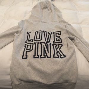 Victoria's Secret Pink hoodie in Grey