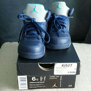 Jordan 5 Retro BT ( 6c ) infant box included