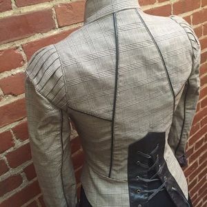 BeBe corset back jacket