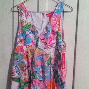 NWT Lilly Pulitzer for Target Nosey Posie Tank