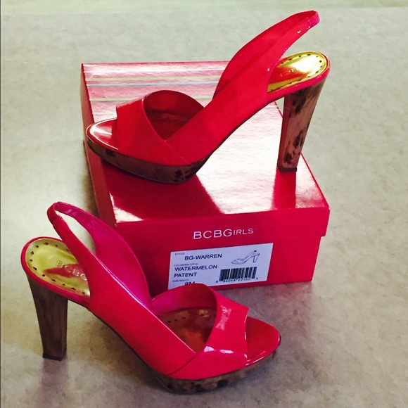 BCBGirls Watermelon slingback. Make me an offer.