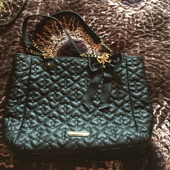 Betsey Johnson Handbags - Betsey Johnson black purse