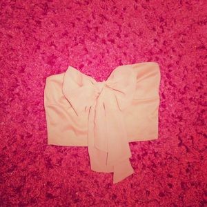 Bow crop top