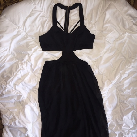 💖LONG BLACK DRESS💖