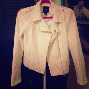 Lace Moto jacket