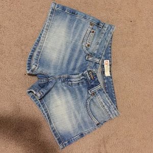 BKE denim shorts