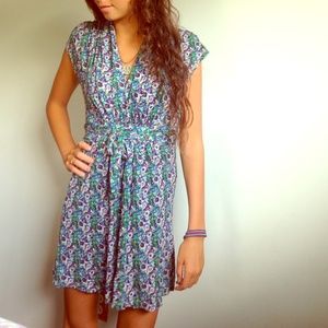 Flower print dress