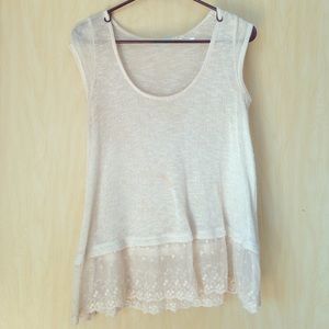 Kimchi blue top with lace detailing