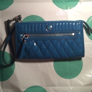Authentic Teal COACH New York Clutch