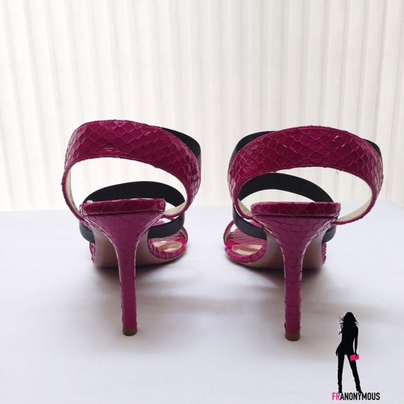 HP🎉Claudia Ciuti Snake and Leather Sandals 9, 9.5 - Picture 3 of 4