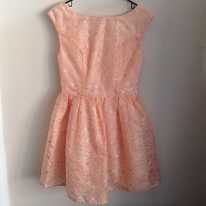 Topshop Blush Dress
